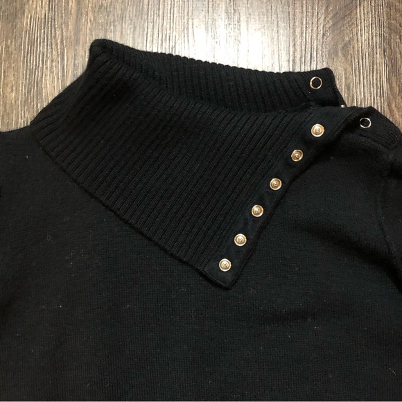 Vintage Jacob Snap Button Cropped Turtleneck - Picture 5 of 13